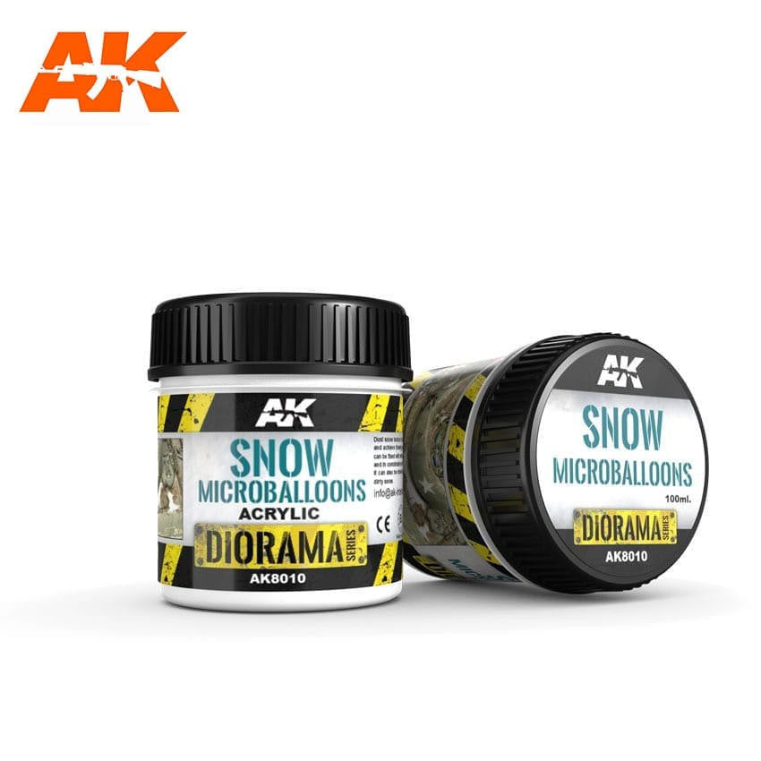 AK Interactive Snow Microballoons 100ml AK8010